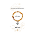 Bracelet diffuseur d'huile essentielle - Citrine