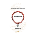 Bracelet diffuseur d'huile essentielle - Jaspe Rouge