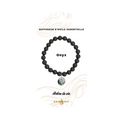 Bracelet diffuseur d'huile essentielle - Onyx