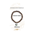 Bracelet diffuseur d'huile essentielle - Quartz Fumé