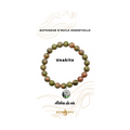 Bracelet diffuseur d'huile essentielle - Unakite